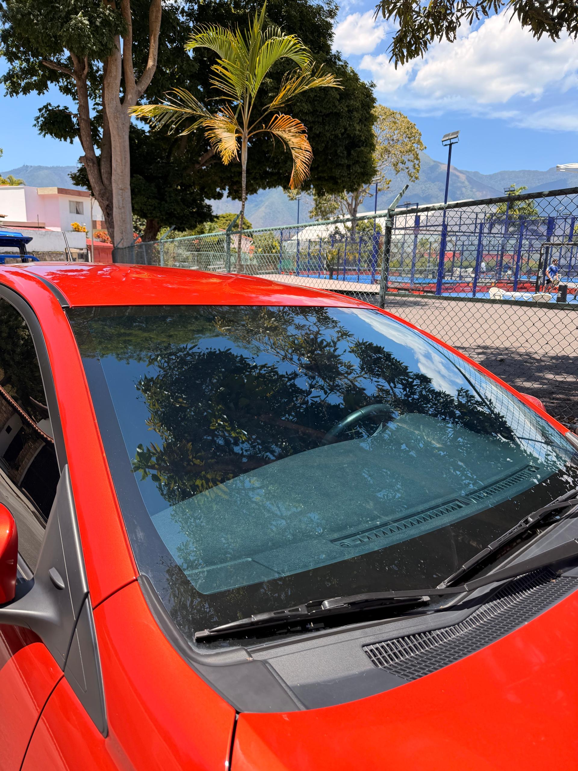 Yaris después del lavado